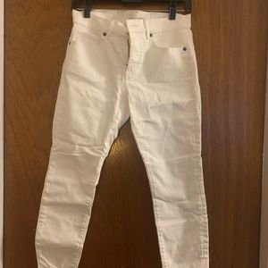 White jeans, LOFT, 2P